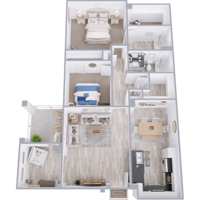 B2 - Reef J28 floor plan